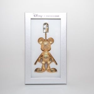 Mickey Mouse Baublebar Gold Glitter / Very Rare